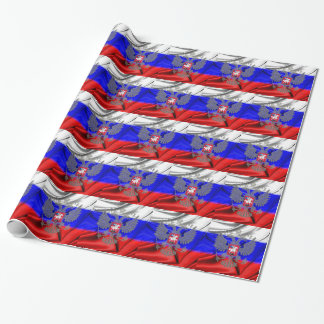 Russischflagge Geschenkpapier