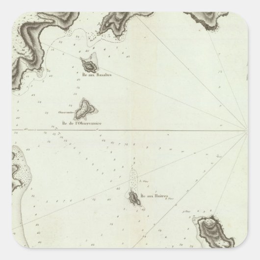 Russland 16 quadratischer aufkleber (Vorderseite)