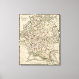 Russland 4 leinwanddruck