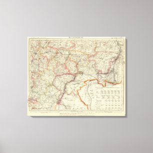 Russland 5 leinwanddruck