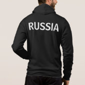 Russland-Aufwärmen Hoodie (Rückseite)