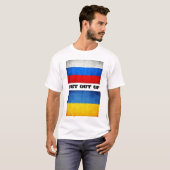 Russland aus Ukraine heraus T-Shirt (Vorne ganz)