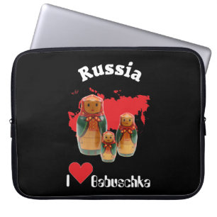 Russland Babuschka Gerätehülle 10" - 15" Laptopschutzhülle