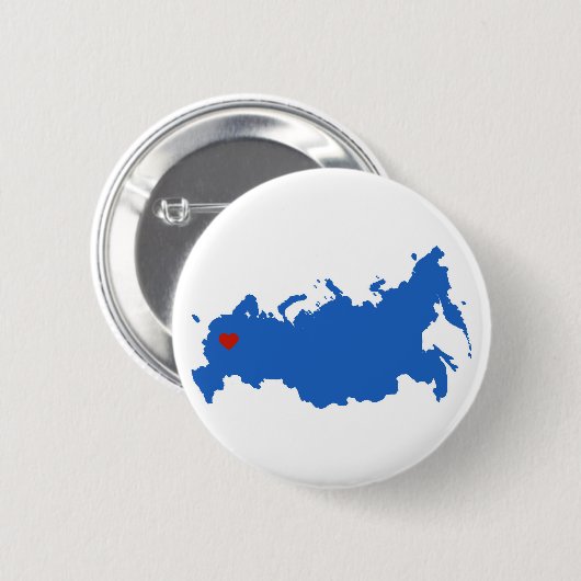 Russland Button (Vorne & Hinten)