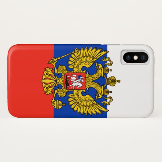 Russland Case-Mate iPhone Hülle (Rückseite (Horizontal))