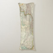 Russland, China, Asien 2 Seitenschläferkissen (Vorderseite Vertikal)