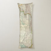 Russland, China, Asien 2 Seitenschläferkissen (Rückseite (Vertikal))