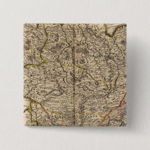 Russland, China, Asien Button
