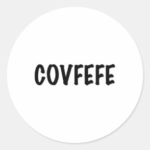 Russland Covfefe - Schmeiß Putin Trump Shirt Runder Aufkleber