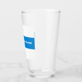 Russland - Demokratisch Russisch - Weiße Flagge Glas (Links)