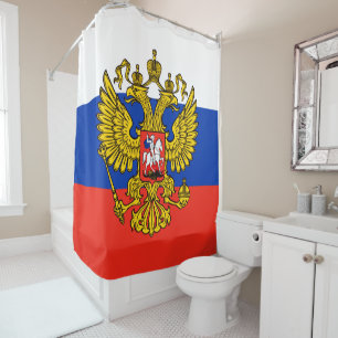 Russland Duschvorhang