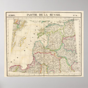 Russland, Europa 9 Poster