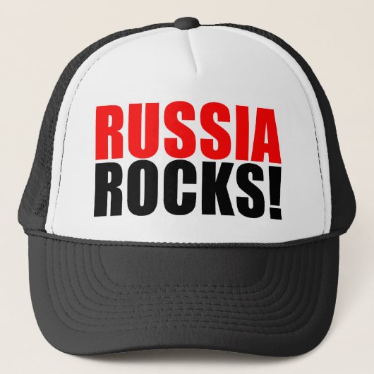 RUSSLAND-FELSEN TRUCKERKAPPE (Vorderseite)
