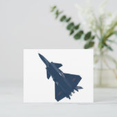 RUSSLAND FIGHTER JET POSTKARTE (Stehend Vorderseite)