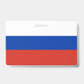 Russland-Flagge Ausweis (Rückseite)