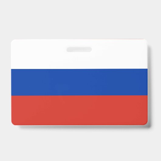 Russland-Flagge Ausweis (Vorderseite)