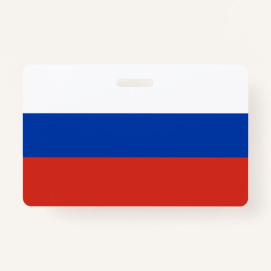 Russland-Flagge Ausweis (Vorderseite)