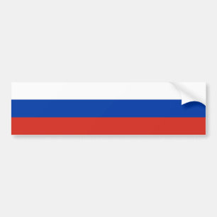 Russland-Flagge Autoaufkleber