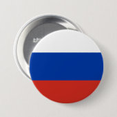 Russland-Flagge Button (Vorne & Hinten)