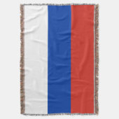 Russland-Flagge Decke (Vorderseite Vertikal)