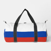 Russland-Flagge Duffle Bag (Vorderseite)