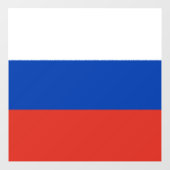 Russland-Flagge Fensteraufkleber (Blatt)