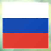 Russland-Flagge Fensteraufkleber (Blatt 3)