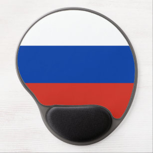 Russland-Flagge Gel Mousepad