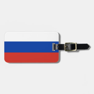 Russland-Flagge Gepäckanhänger