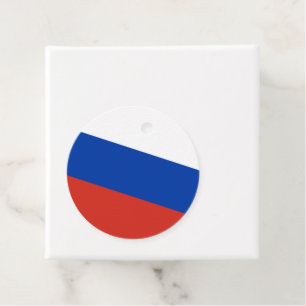 Russland-Flagge Geschenkanhänger