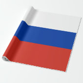 Russland-Flagge Geschenkpapier (Ungerollt)