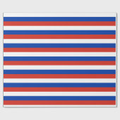 Russland-Flagge Geschenkpapier (Flach)