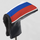 Russland-Flagge Golf Headcover (3/4 Vorderseite)
