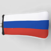 Russland-Flagge Golf Headcover (Vorderseite)