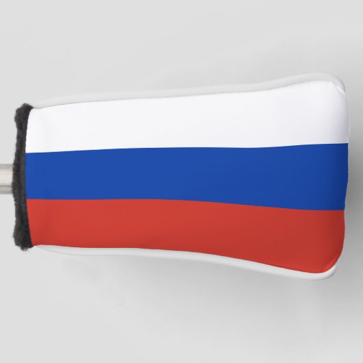 Russland-Flagge Golf Headcover (Vorderseite)