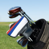 Russland-Flagge Golf Headcover (In Situ)