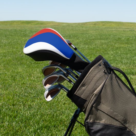 Russland-Flagge Golf Headcover (In SItu)