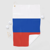 Russland-Flagge Golfhandtuch (Insitu)