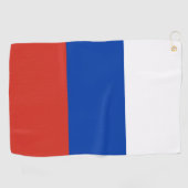 Russland-Flagge Golfhandtuch (Horizontal)