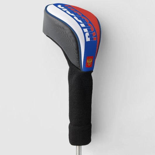 Russland Flagge Gorgetic Patriotic Golf Headcover (angewinkelt)