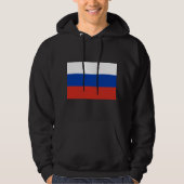 Russland-Flagge Hoodie (Vorderseite)