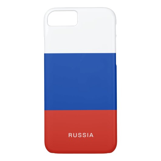 Russland-Flagge iPhone Fall Case-Mate iPhone Hülle (Rückseite)