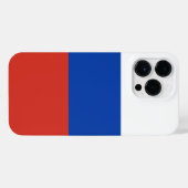 Russland-Flagge iPhone Hülle (Rückseite (Horizontal))