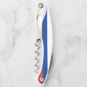 Russland-Flagge Kellnermesser (Vorderseite)