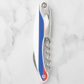 Russland-Flagge Kellnermesser (Rückseite)