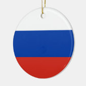 Russland-Flagge Keramik Ornament (Links)