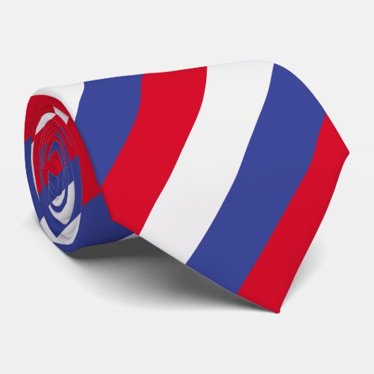 Russland-Flagge Krawatte (Gerollt)