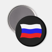 Russland Flagge Magnet (Vorderseite/Rückseite)