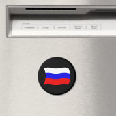 Russland Flagge Magnet (In Situ (Geschirrspüler))