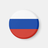 Russland-Flagge Magnet (Vorne)